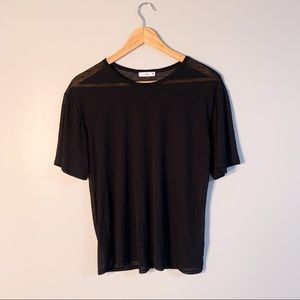Aritzia TNA sheer t-shirt